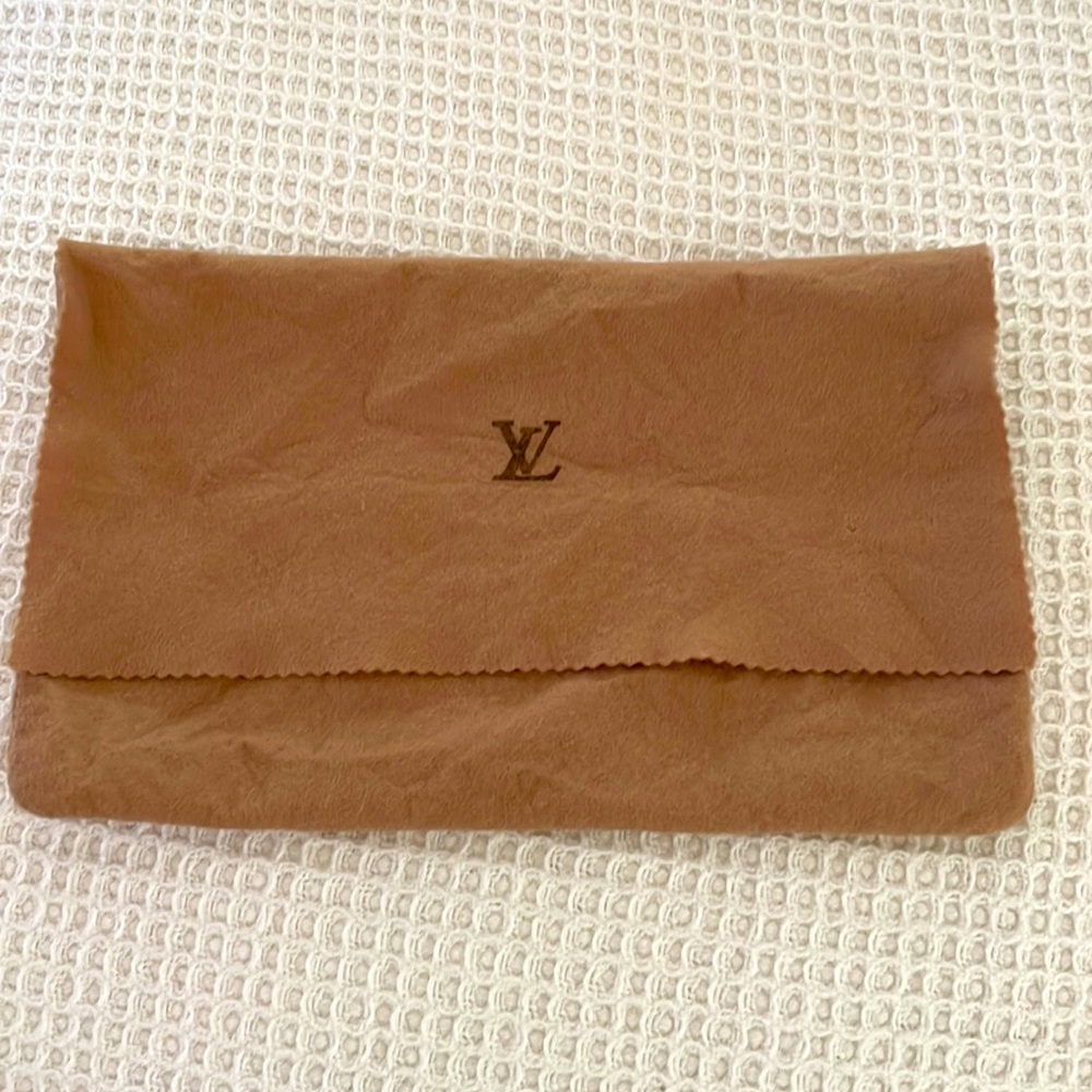 Authentic Louis Vuitton felt dust bag